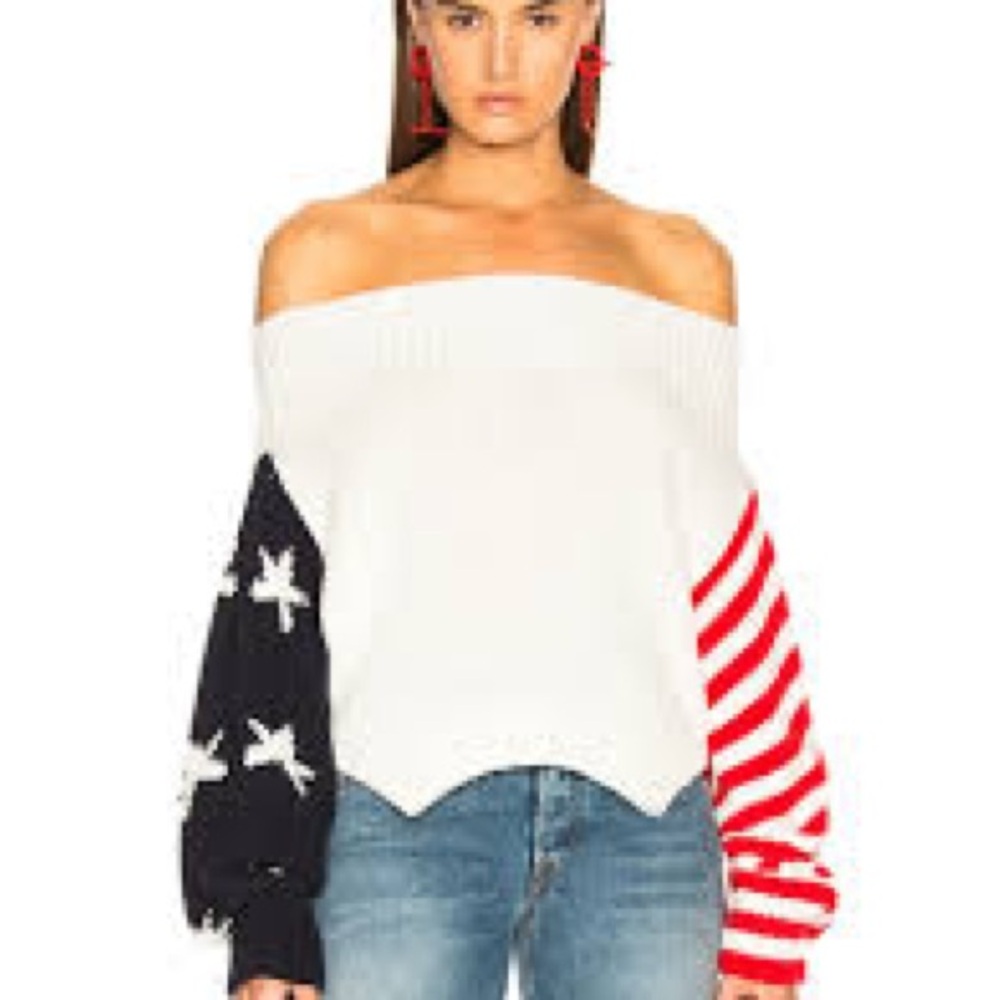 Monse Cropped Sweater XS